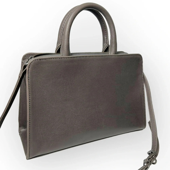 Matt & Nat  Grey Von Crossbody Satchel - Picture 3 of 9